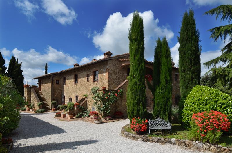 Agriturismo La Casa Nuova Villa Castelmuzio Bagian luar foto