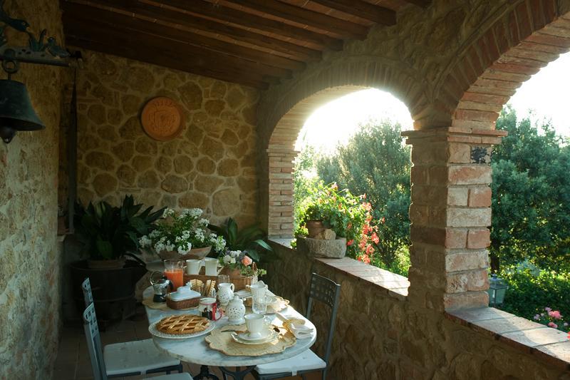 Agriturismo La Casa Nuova Castelmuzio Bagian luar foto